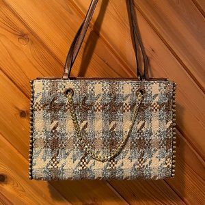 Sondra Roberts Boucle Tote/Shoulder Bag